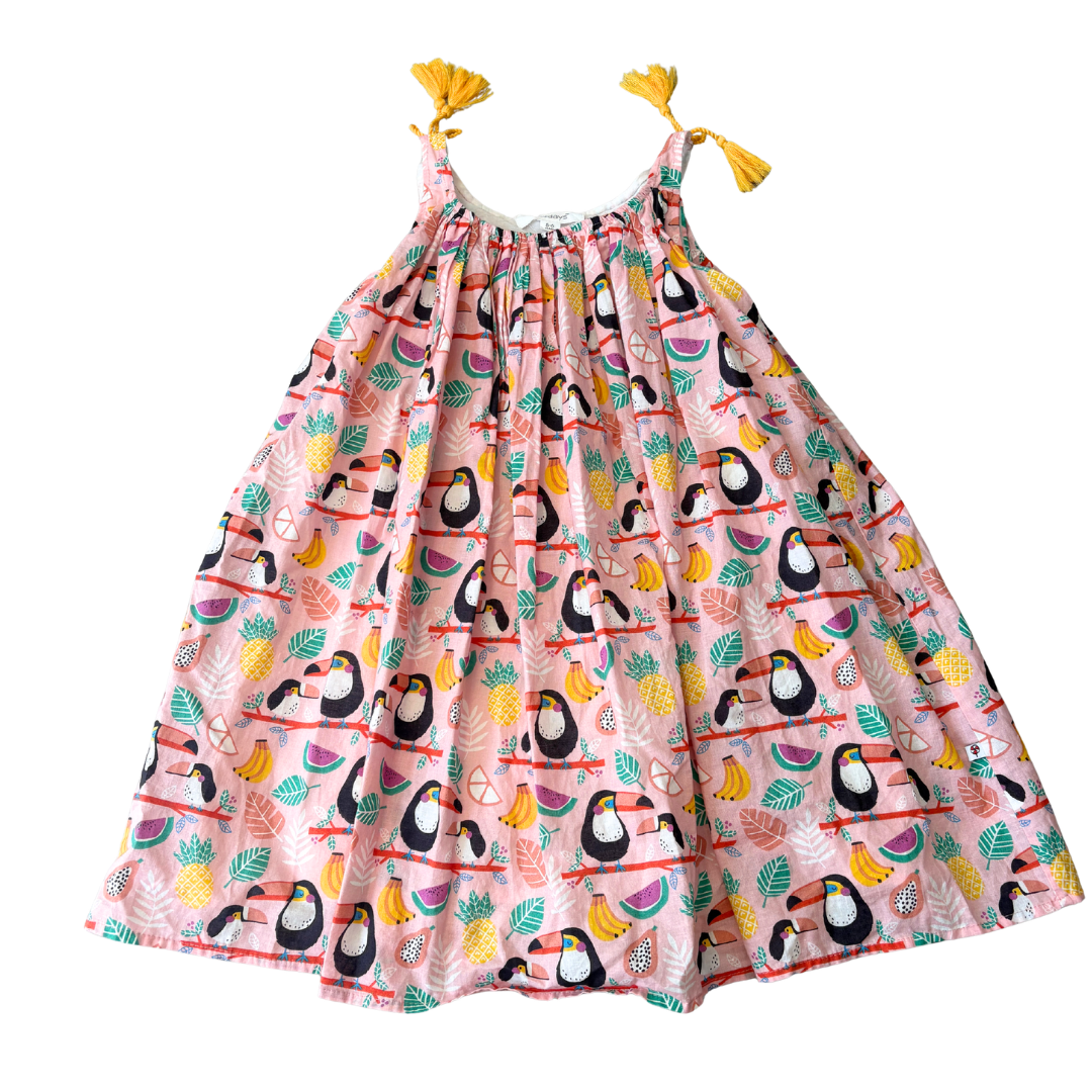 Toucan Cotton Voile Dress product image by Lollidays