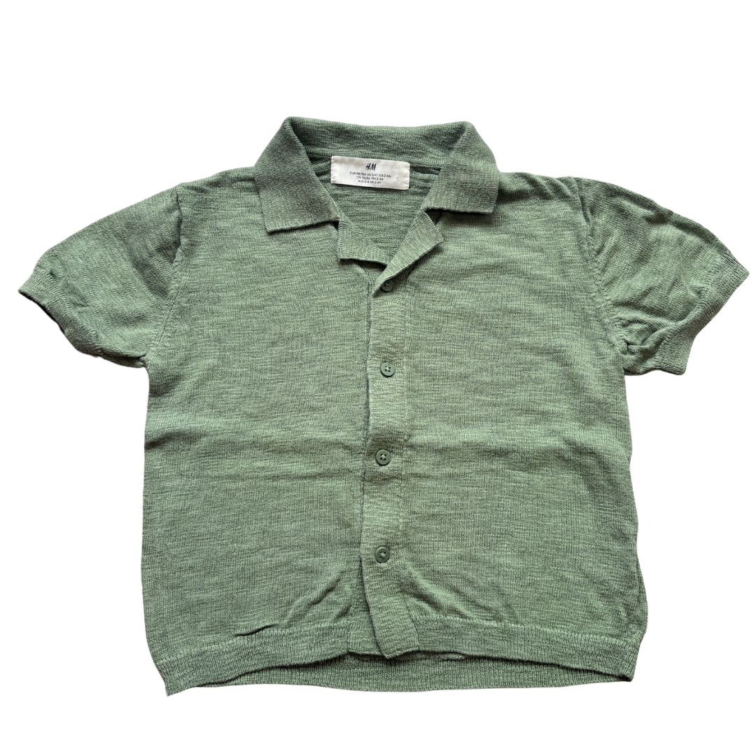 Fine Knit Resort Shirt product image by H&M