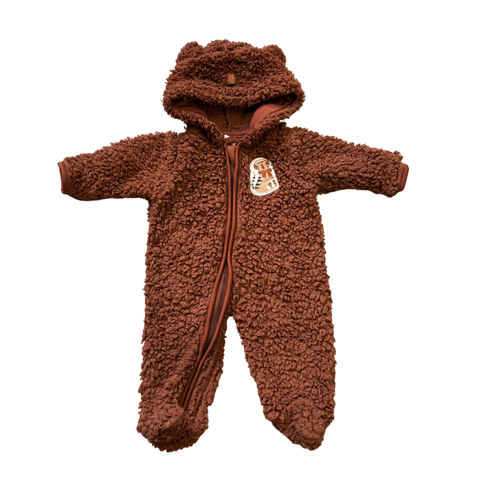 Tiger Fleece Pramsuit