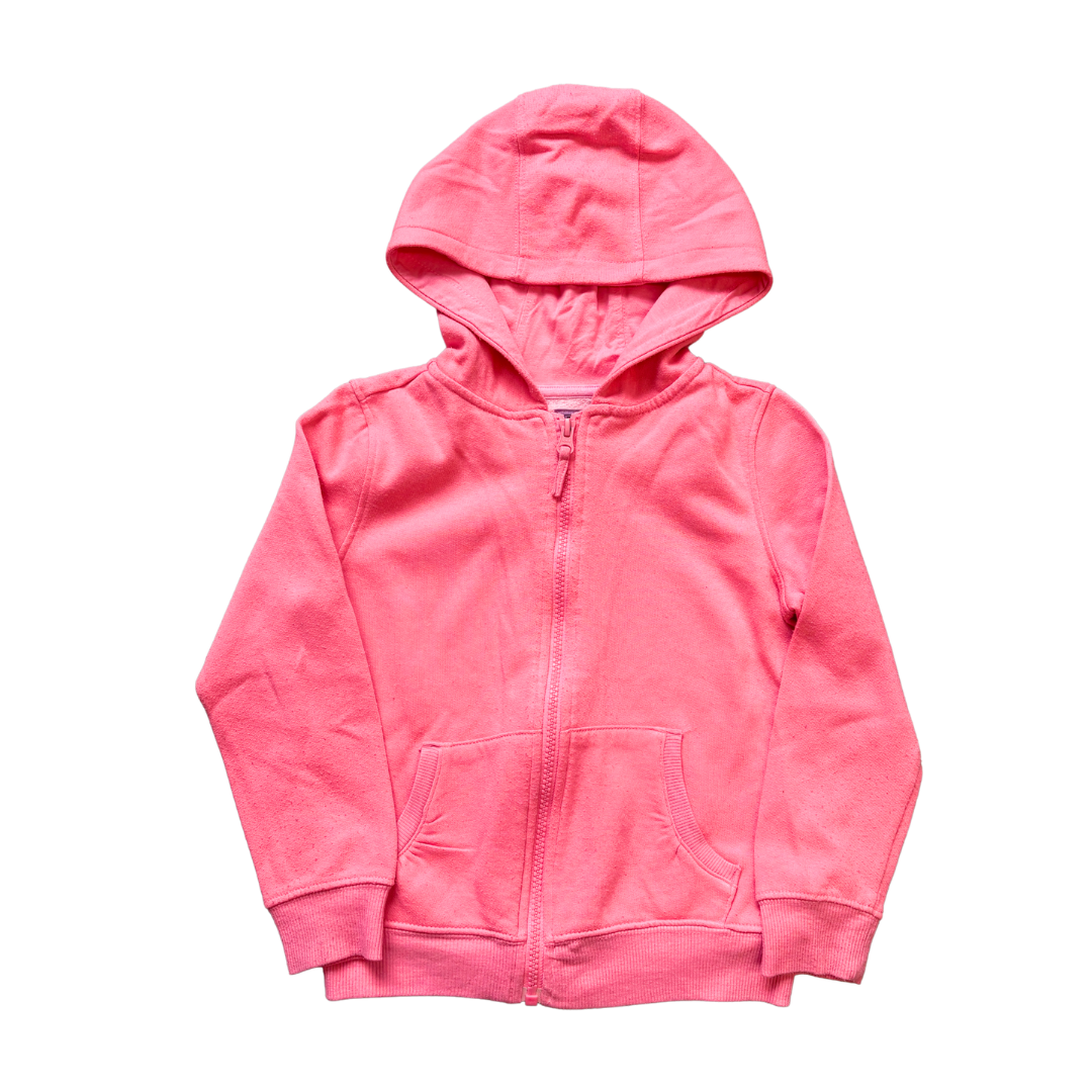 Neon Pink Hooded Zip Up product image by F&F