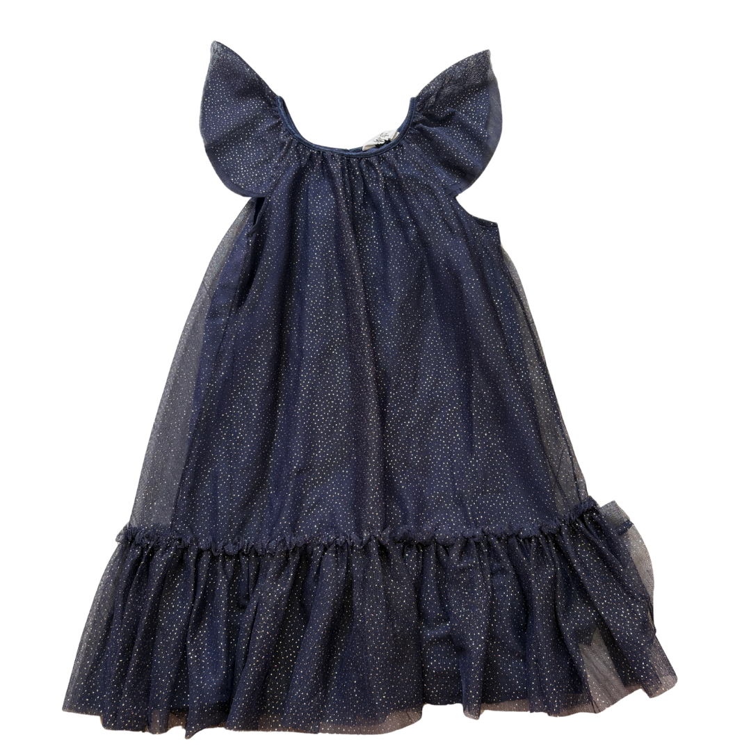 Gold/Navy Party Dress product image by H&M