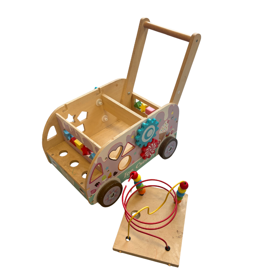 Ice Cream Wooden Walker product image by Squirrel Play