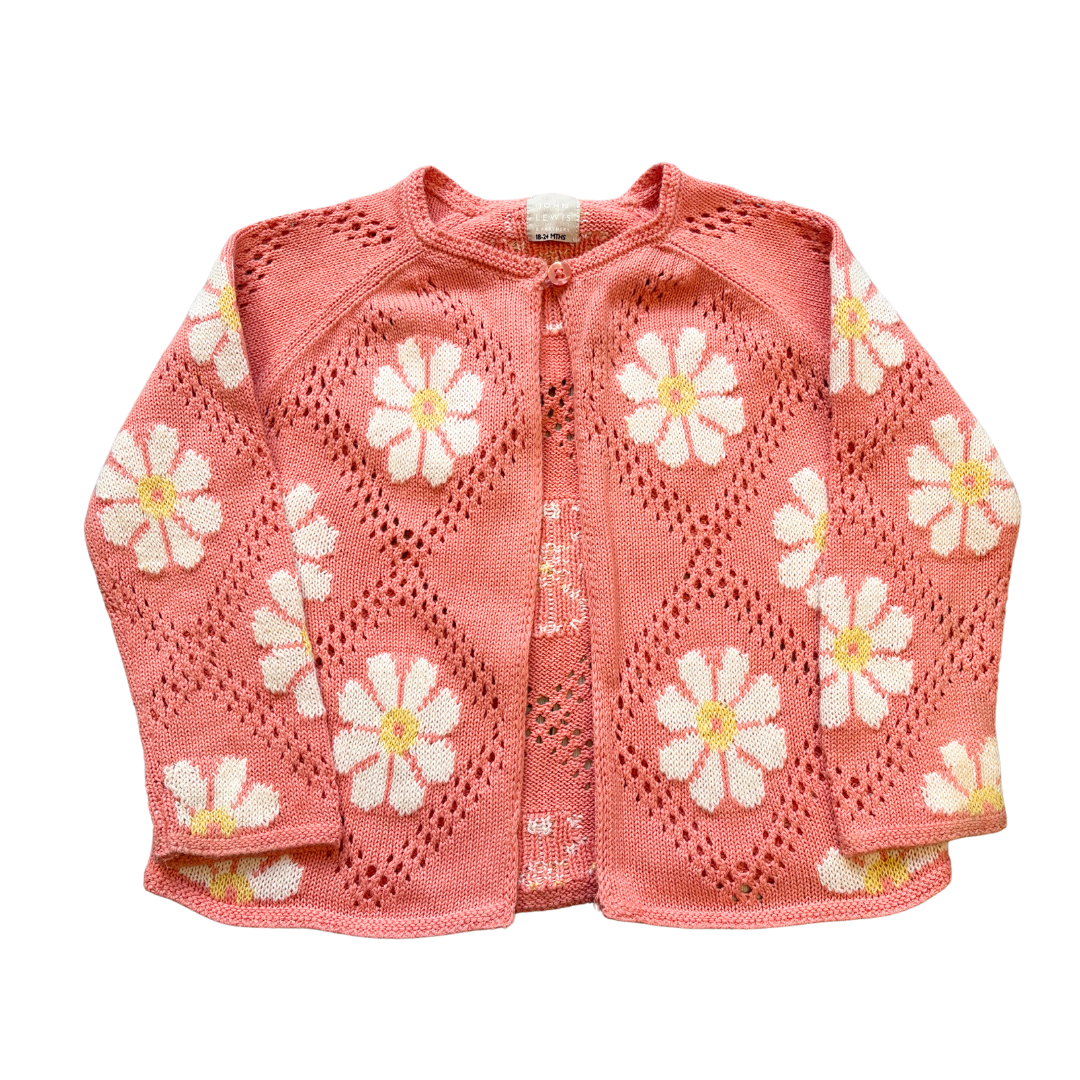 Floral Coral Cardi product image by John Lewis