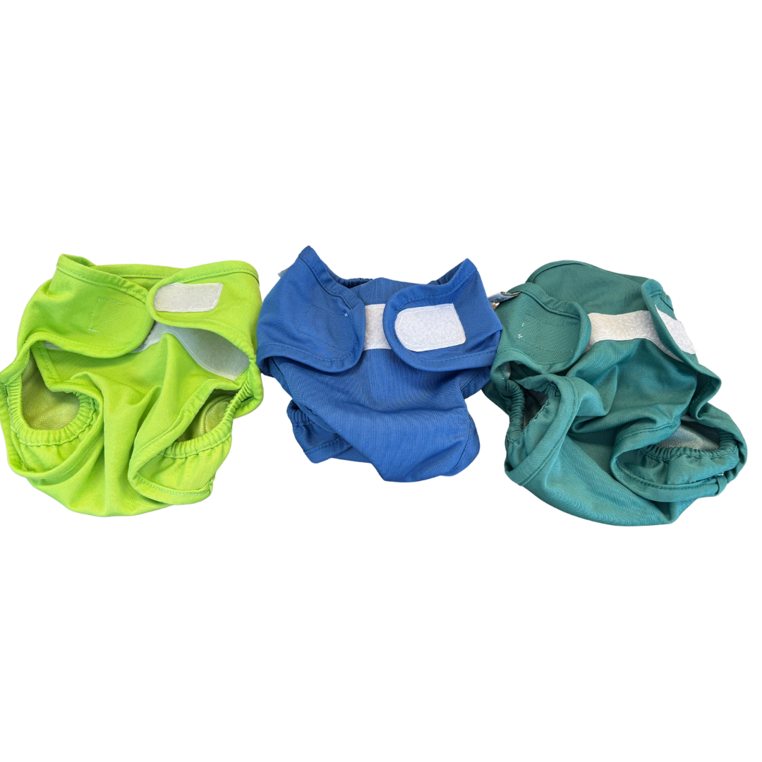 3 x Single Colour Wraps - Size One - 7/20lbs product image by Little Lamb