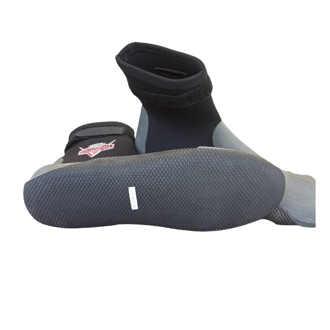 Pull On Titanium Thermal System Wetsuit Boots image 2 of 2 by Sola