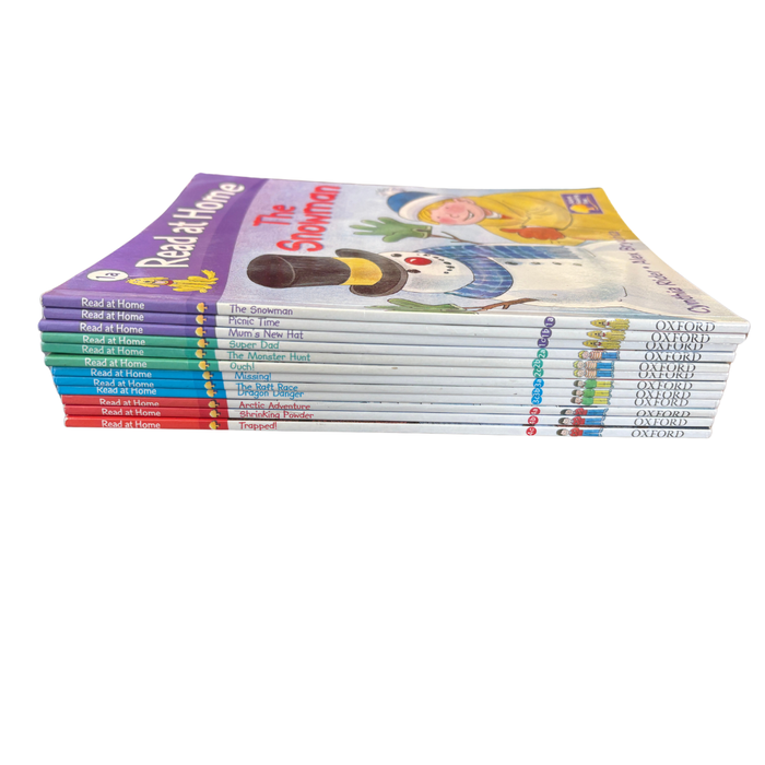 Read at Home - Level 1,2,3 - A,B,C  12 Books
