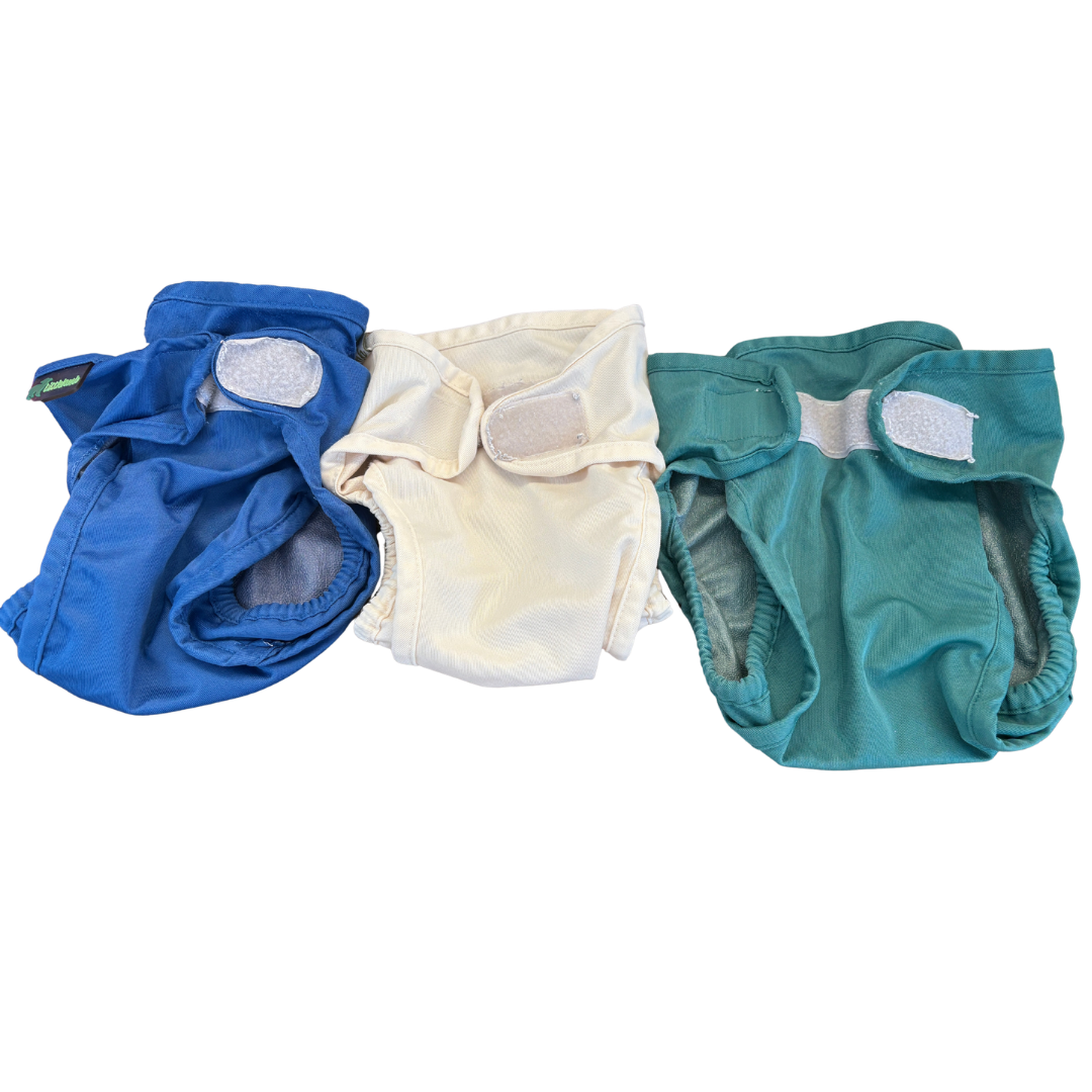 3 x Single Cololur Wraps - Size One - 7/20lbs product image by Little Lamb