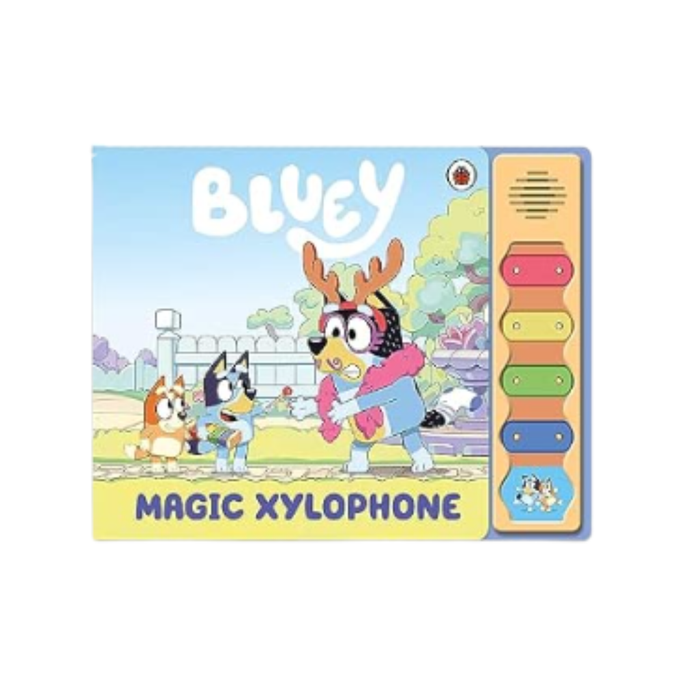 Bluey Magic Xylophone Hard Back Book