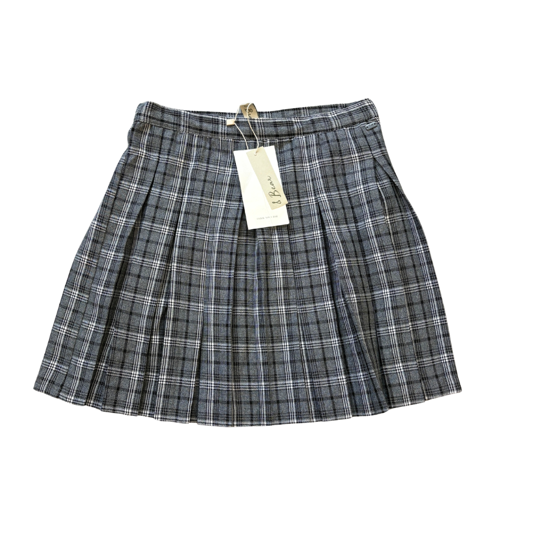 Check Pleated Skirt product image by Pull and Bear