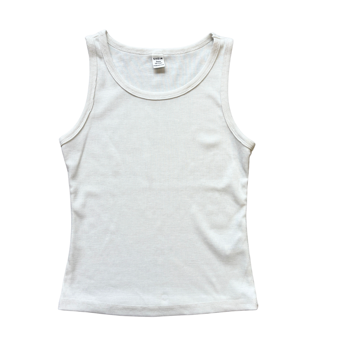 Ribbed Vest Top product image by Shein