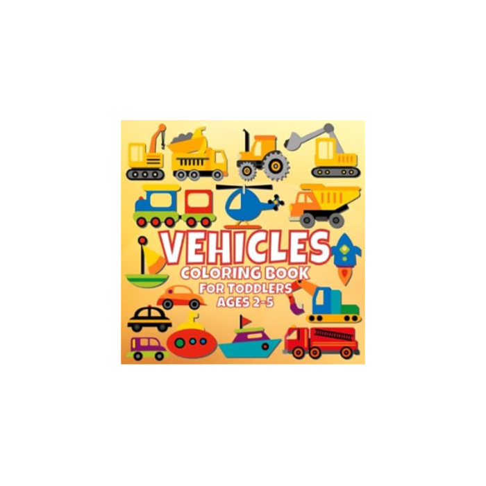 Vehicles Colouring Book