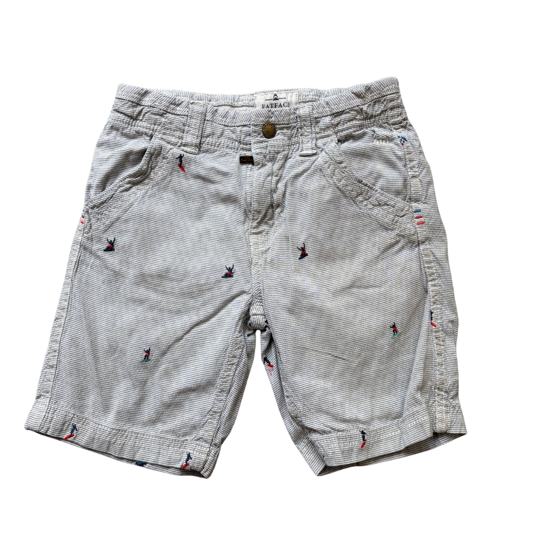 Embroidered Surfer Stripe Shorts product image by FatFace