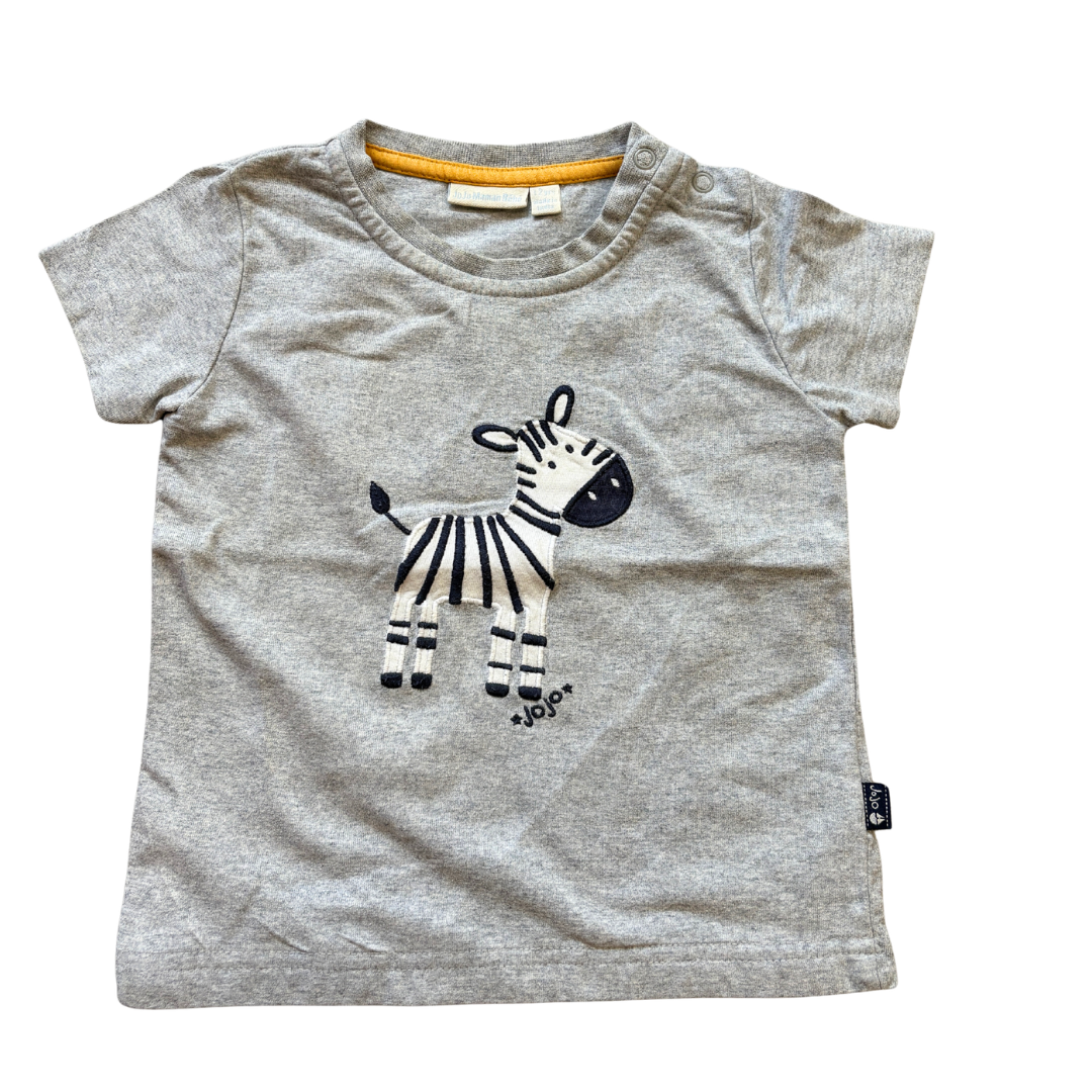 Zebra Applique Tee product image by JoJo Maman Bébe