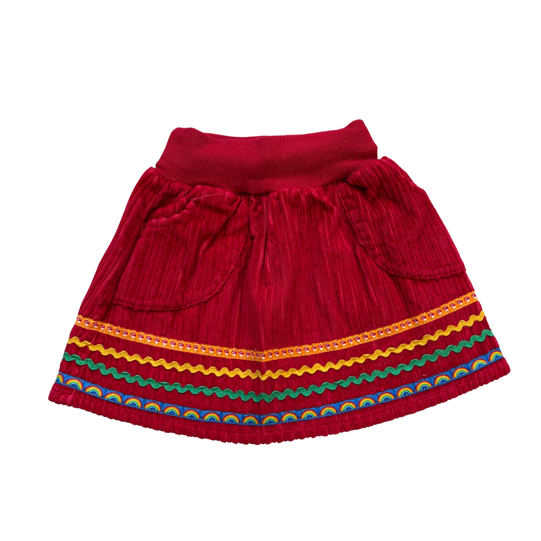 Red Cord Skirt product image by Little Bird