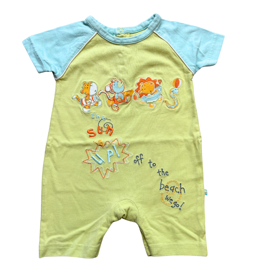 Vintage Off to The Beach Romper product image by Mothercare