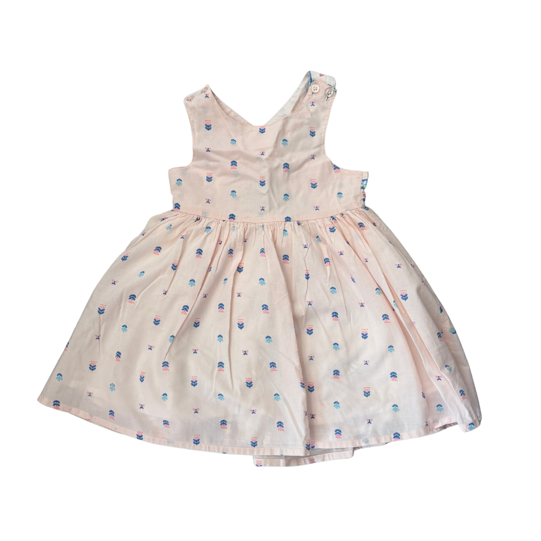 Light Pink Cross Back Dress image 2 of 2 by Miss