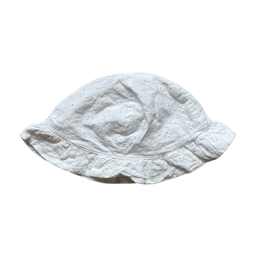 White Hat With Chin Strap product image by F&F