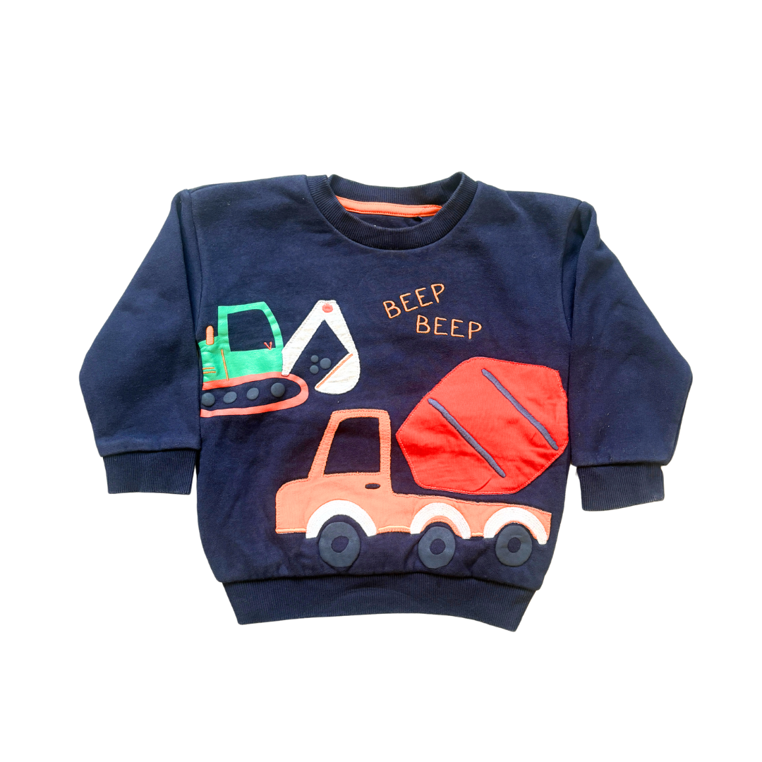 Beep Beep Sweatshirt product image by Nutmeg