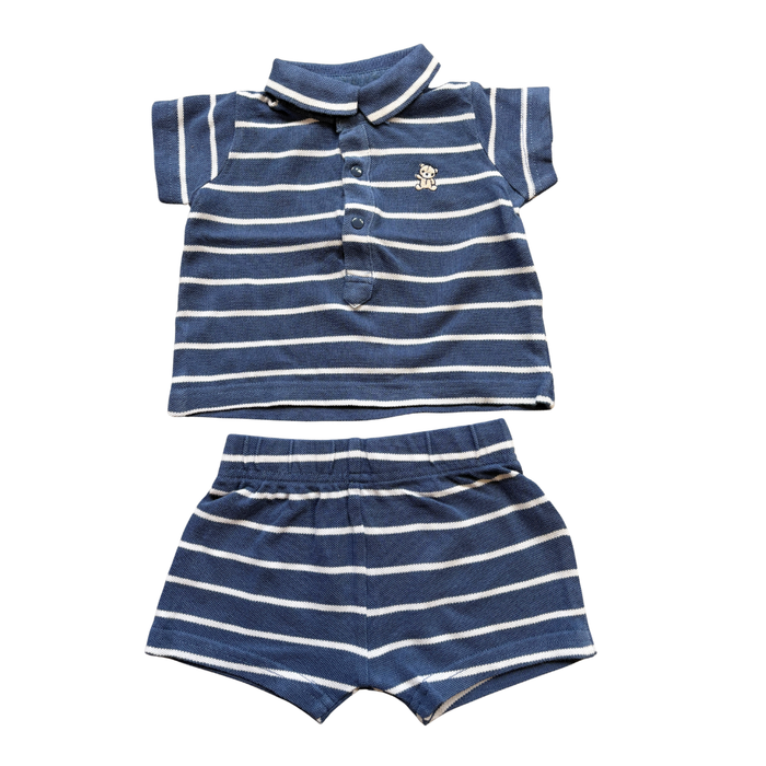 Teddy Stripe Shorts Outfit product image by Nutmeg