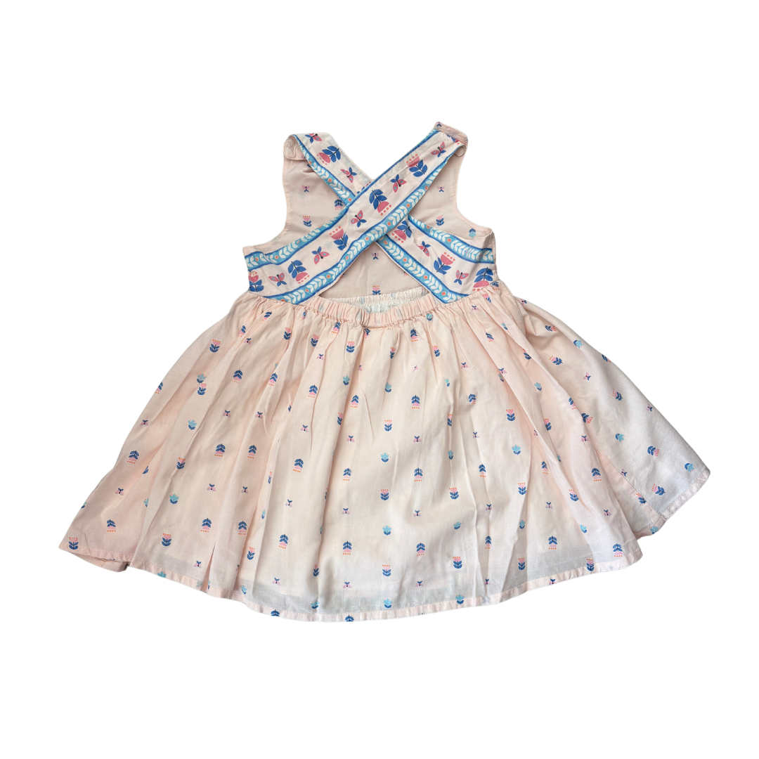 Light Pink Cross Back Dress image 1 of 2 by Miss