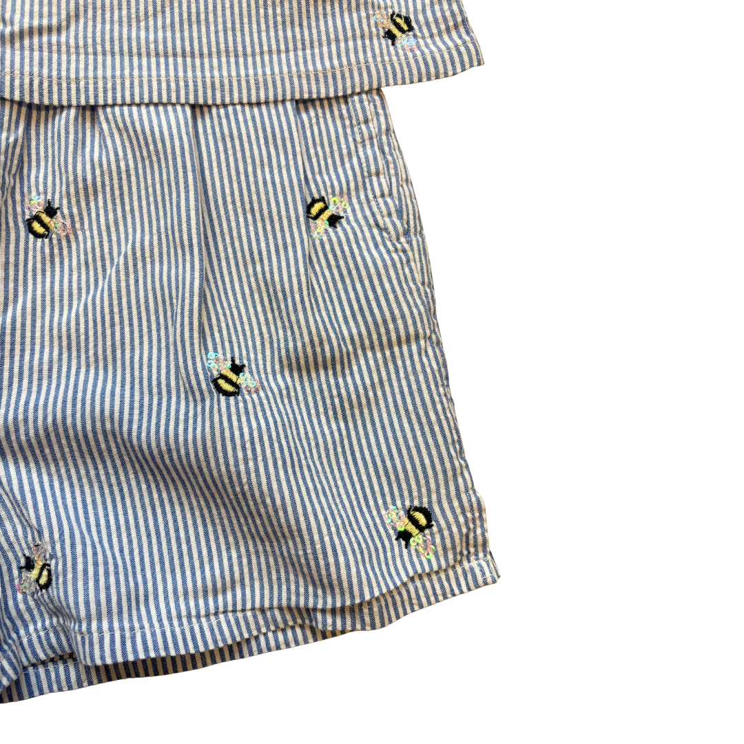 Bee Striped Playsuit image 2 of 2 by 2nd Lyfe C.I.C