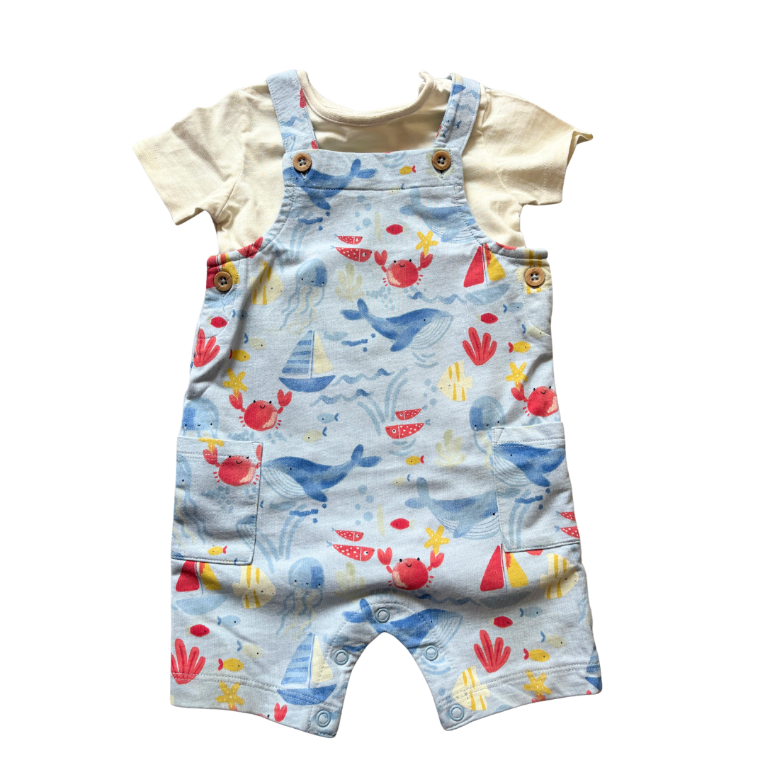 Under the Sea Dungarees product image by Tu