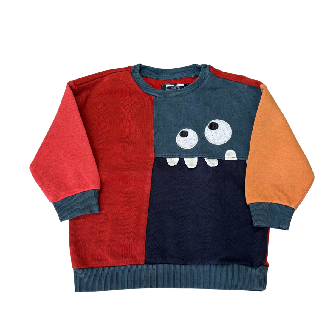 Patchwork Monster Sweatshirt product image by Next
