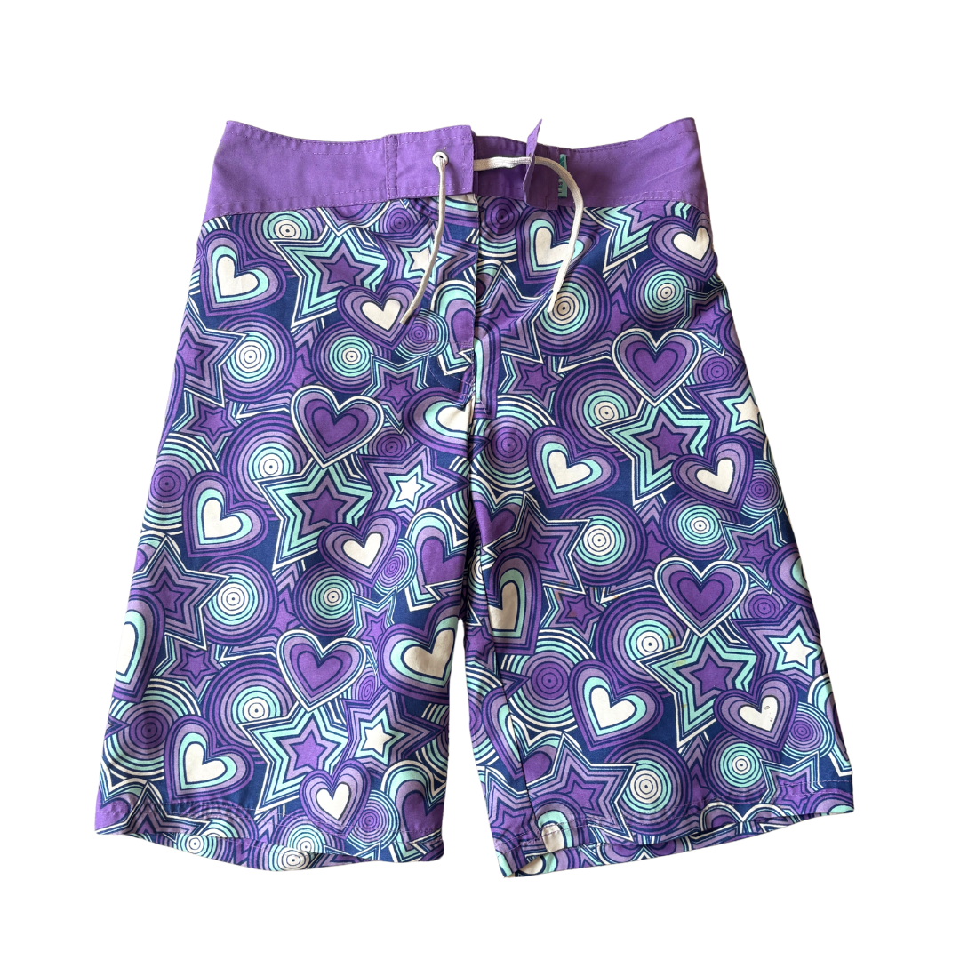 Purple Patterned Board Shorts product image by Trespass
