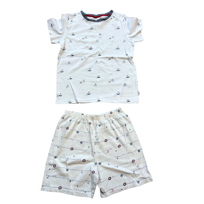 Sail Boat Summer Pjs product image by The Little White Company