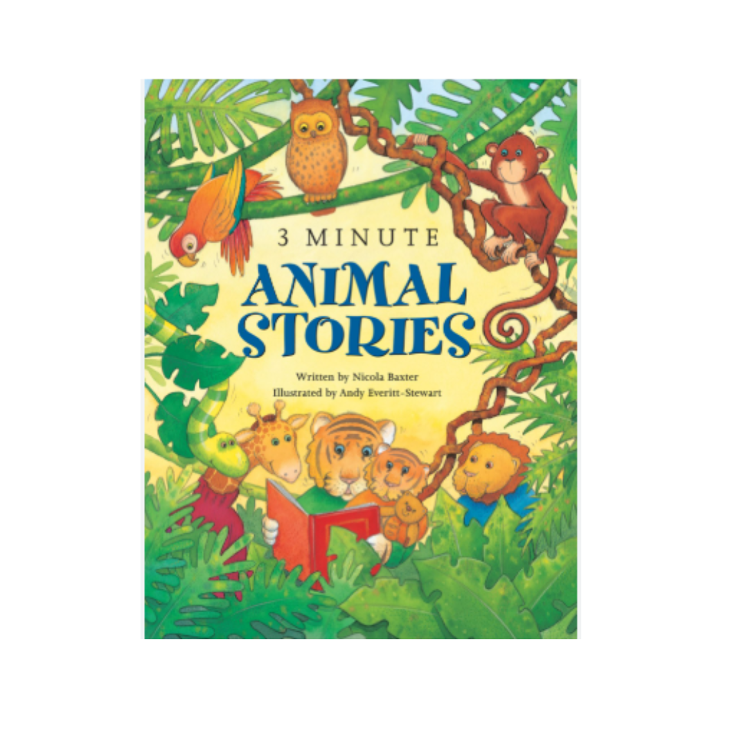 3 Minute Animal Stories - Hard Back product image by Armadilo