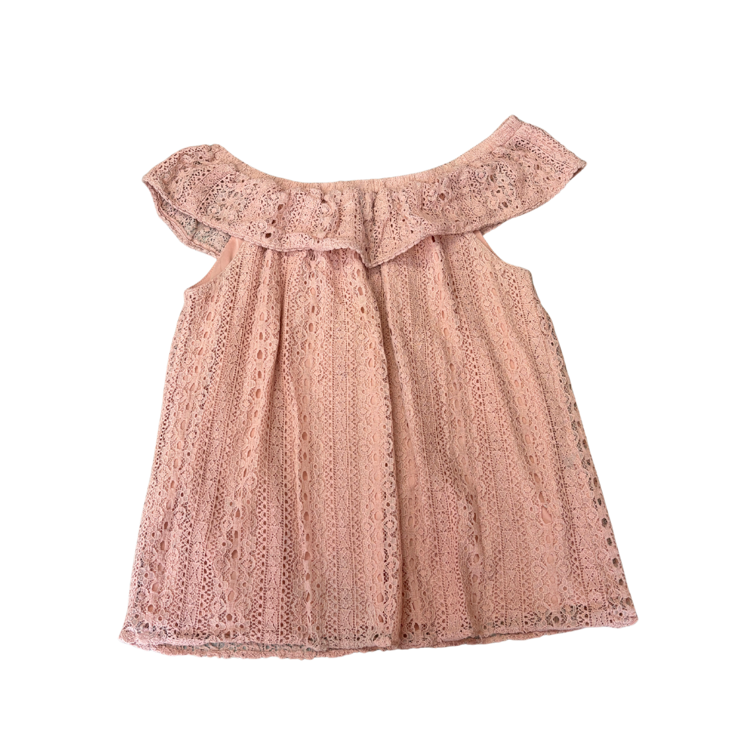 Pink Lace Off Shoulder Top product image by Primark