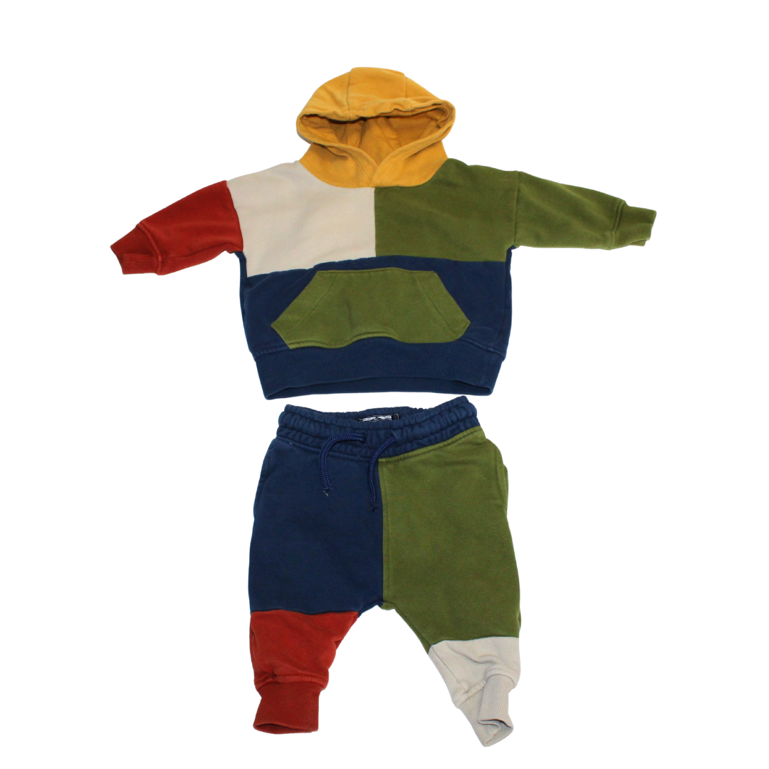 Colour Block Tracksuit