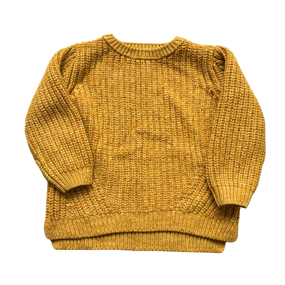 Mustard Knit Jumper product image by Matalan