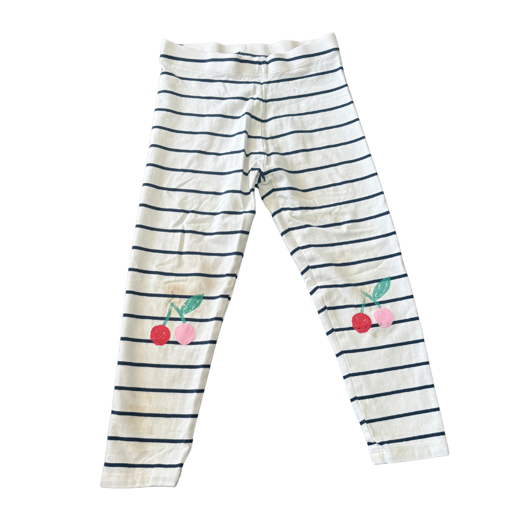 Cherry Stripe Leggings product image by Marks & Spencer