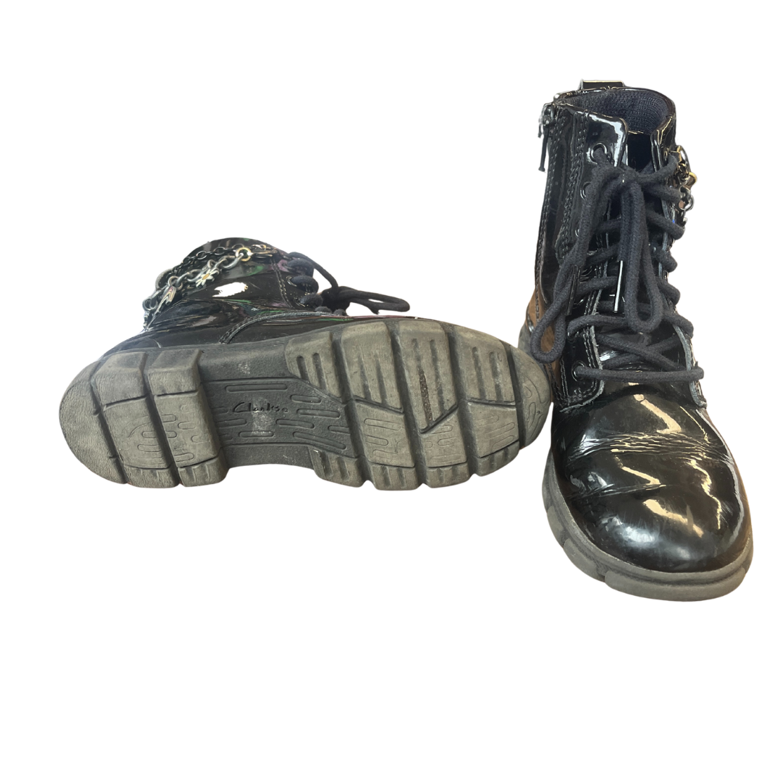 Evyn Charm Patent Boots