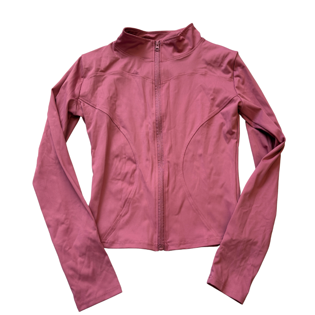 Pink Zip Gym Top product image by tiktok