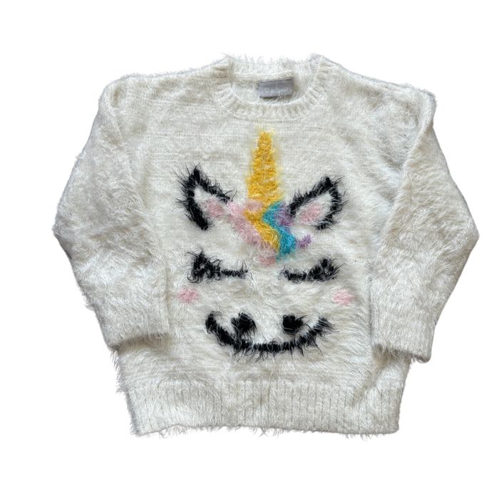 Unicorn Fluffy Jumper product image by Matalan