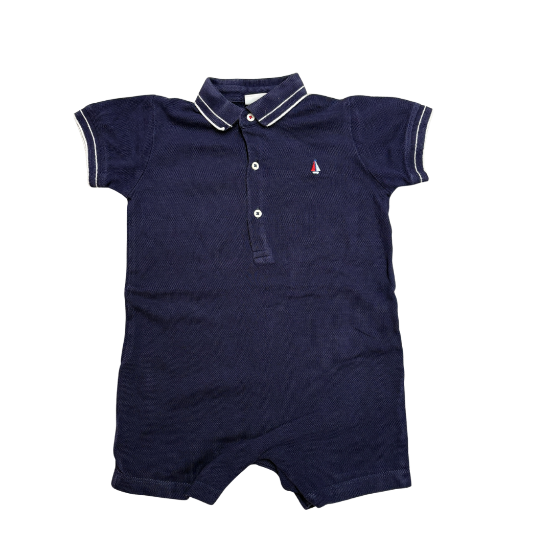 Navy Romper product image by Next