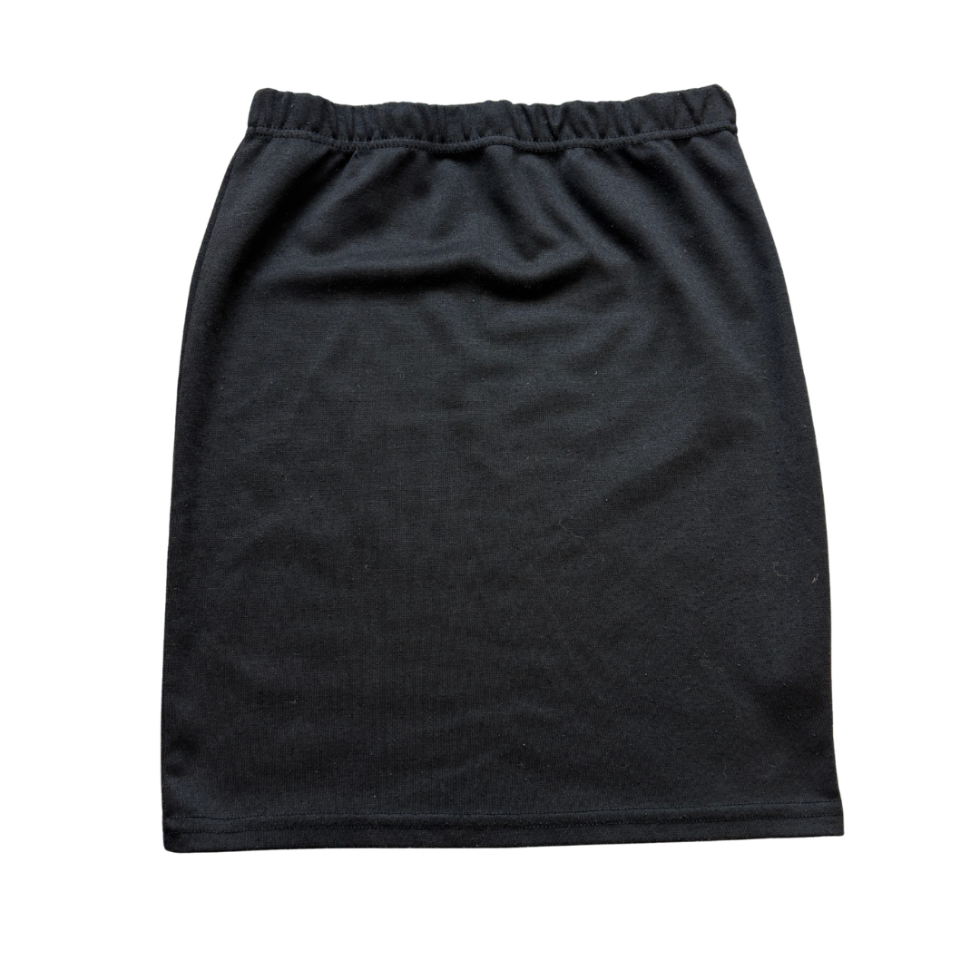 Black Tube Skirt product image by Peacocks