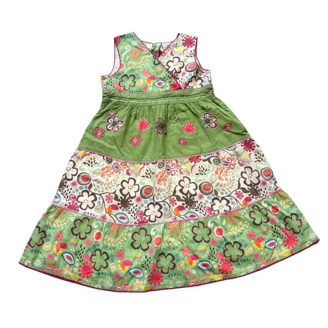 Maxi Green Patterned Dress product image by Next