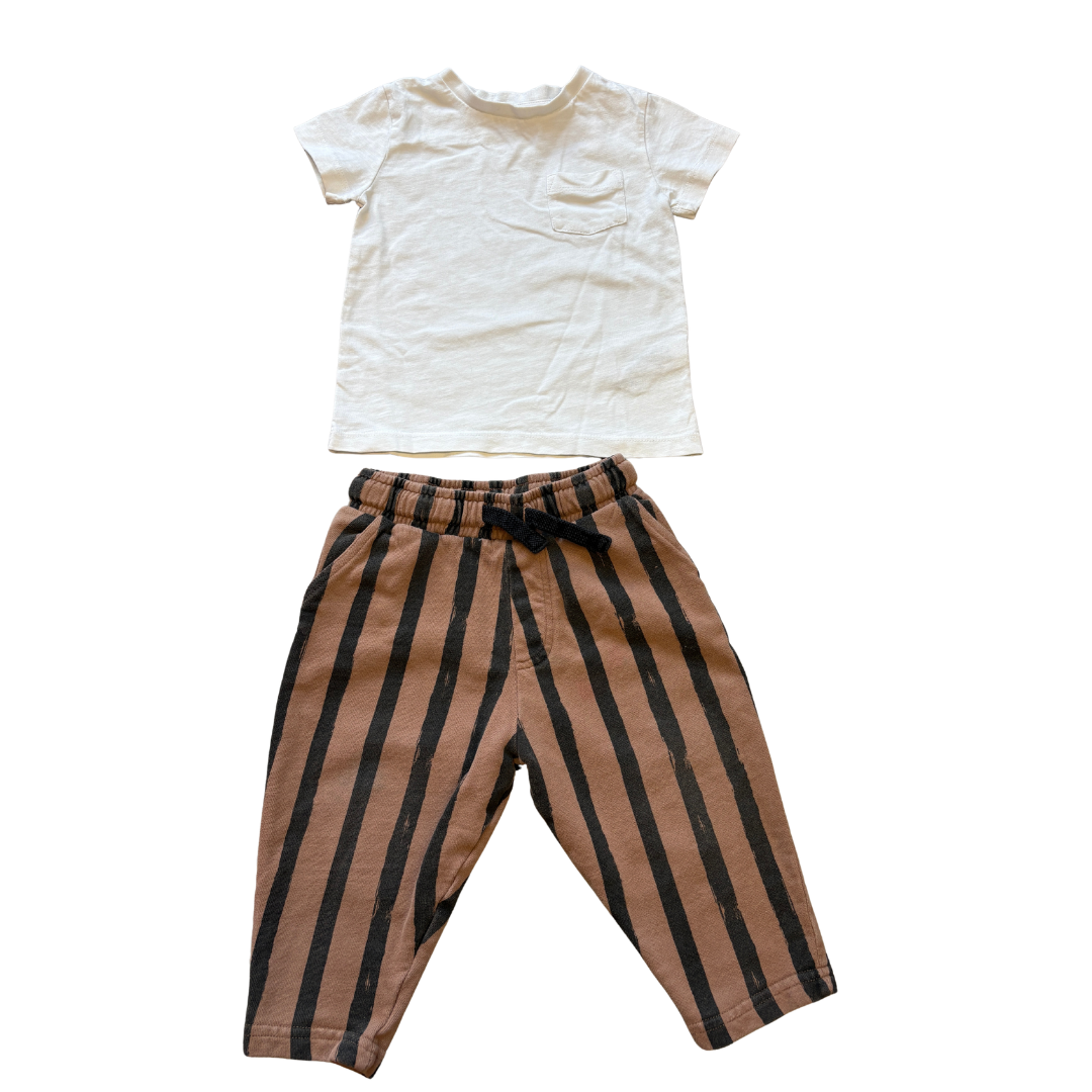 Stripe Joggers Outfit product image by Next