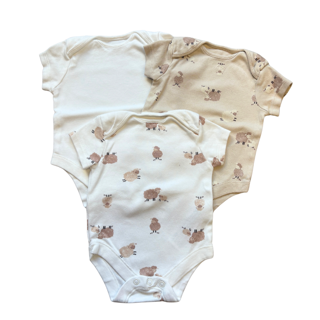 Sheep Vests x3 product image by Primark