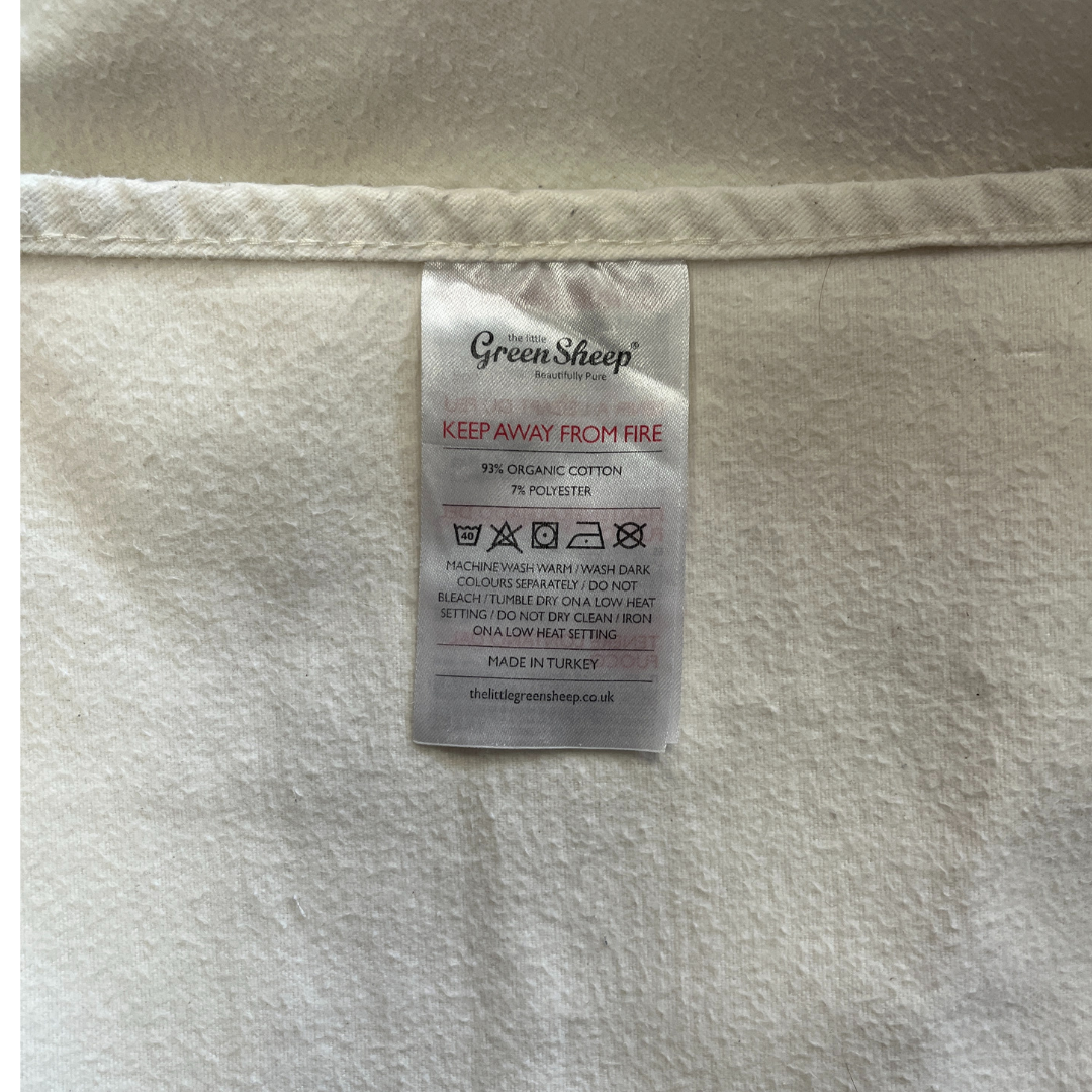 Organic Waterproof Large Crib Mattress Protector