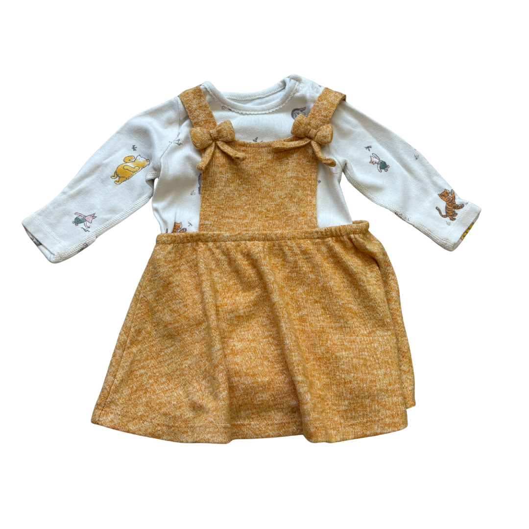 Winnie the Pooh Pinafore Dress product image by Marks & Spencer