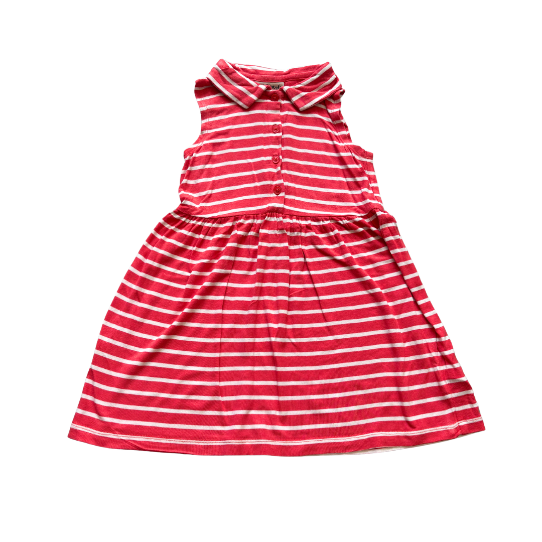 Red Striped Dress product image by Next