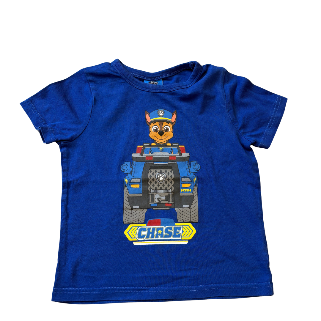 Chase Paw Patrol Tee -Detail Front and Back product image by George