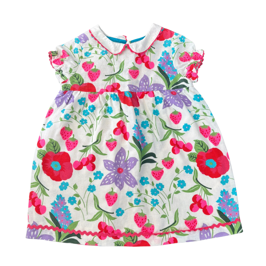 Occassion Strawberry Linen Mix Dress product image by Boden