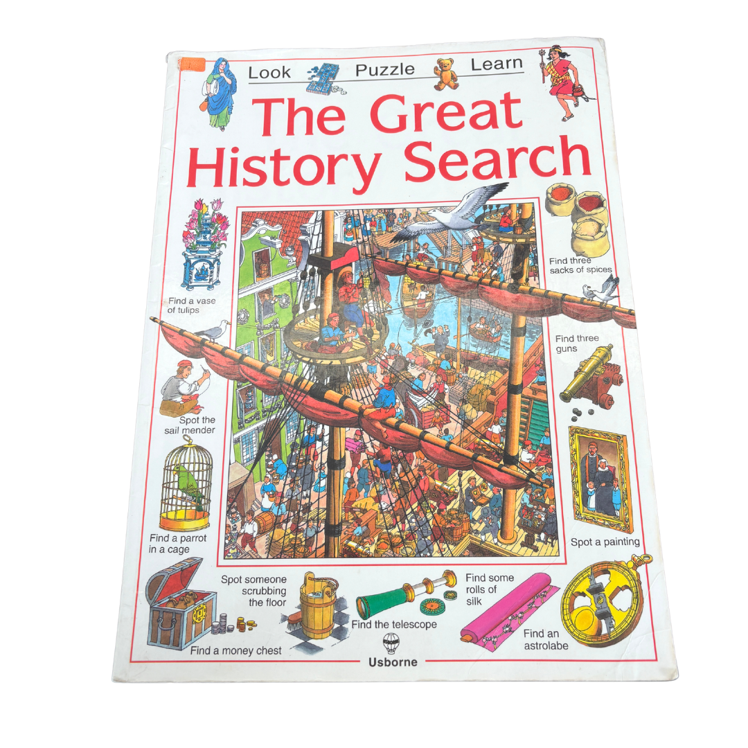 1995 The Great History Search - Paper Back product image by Usborne