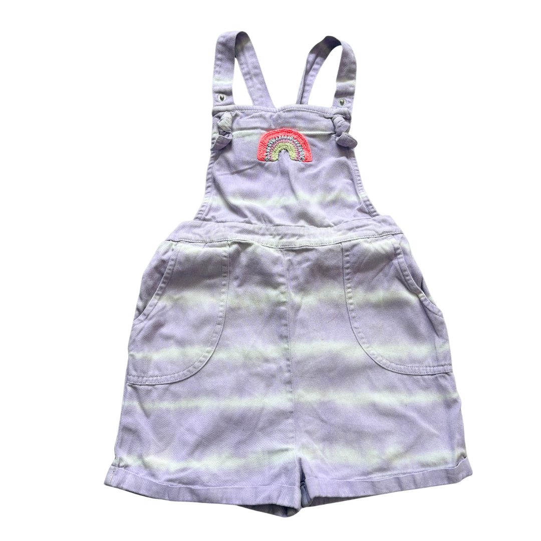 Rainbow Tie Dye Dungarees product image by Nutmeg