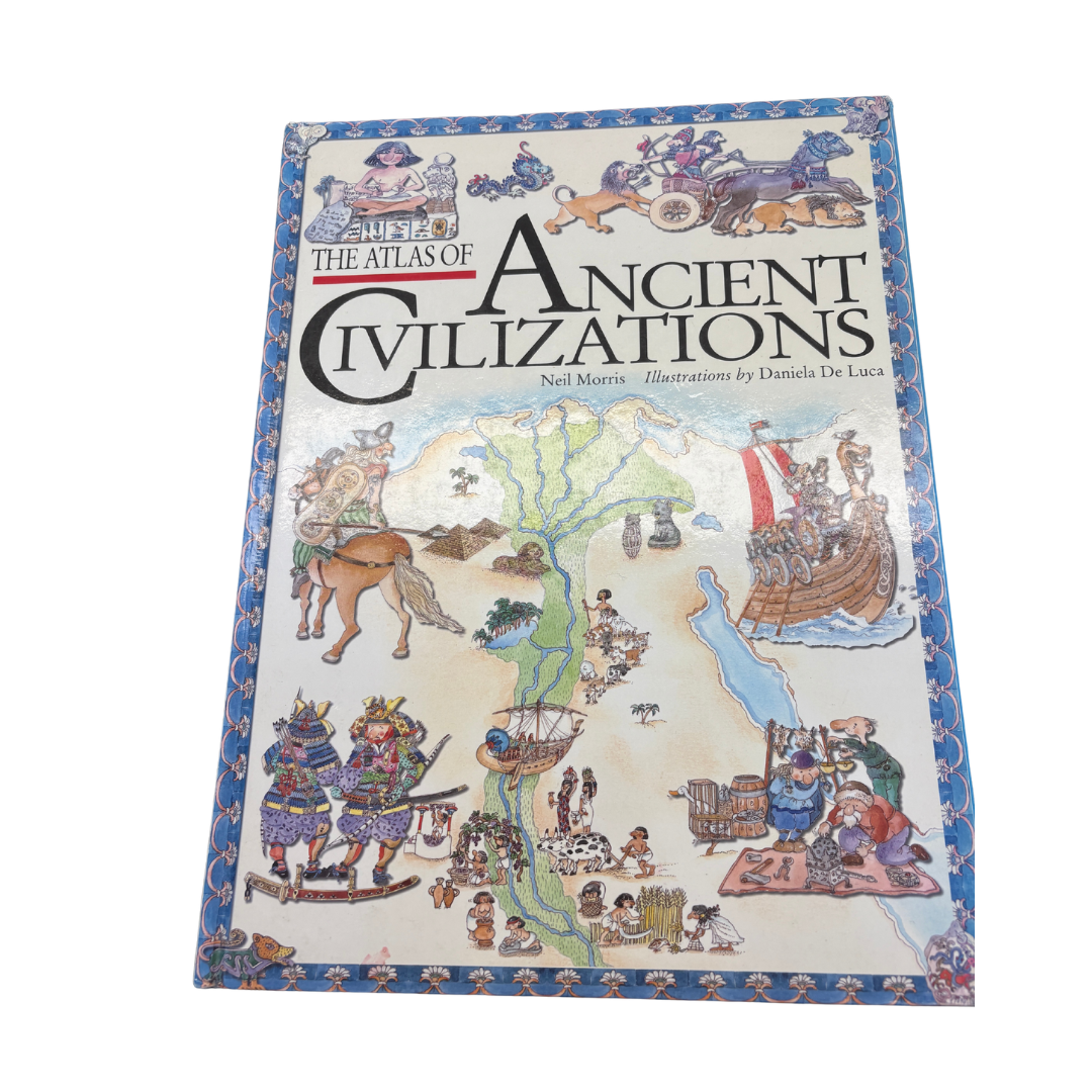 The Atlas Of Ancient Civilizations - Hard Back product image by McRae Books